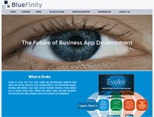 Tablet Screenshot of bluefinity.com